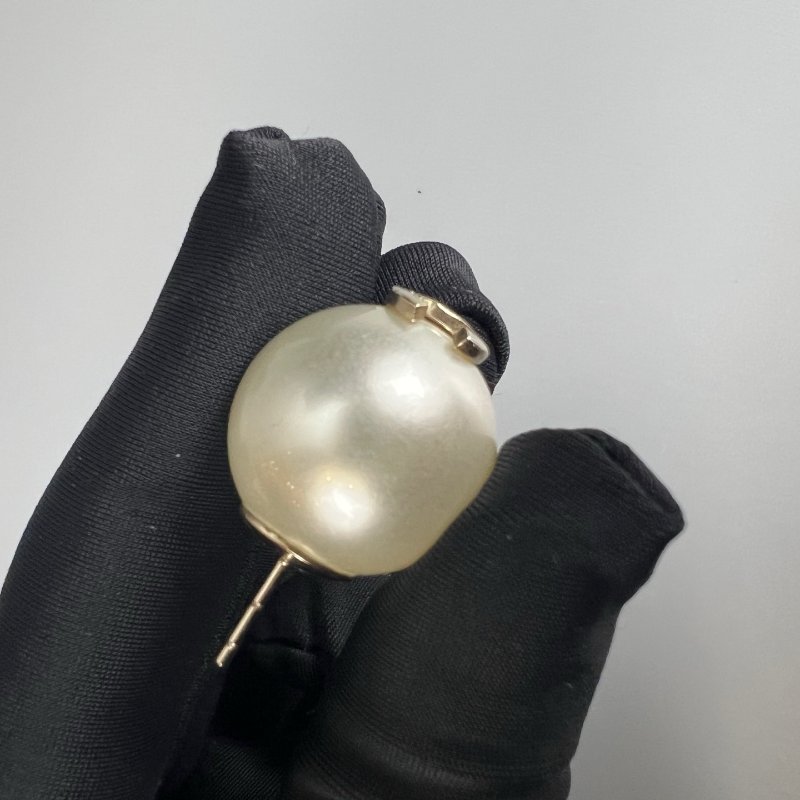 CHANEL B17/V 珍珠耳針-3