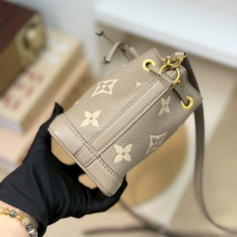 (每次上架都被秒殺!請把握❤️🔥)🏷LV 路易威登.Nano Noe 雙色迷你水桶包 M46291 芯片款-3