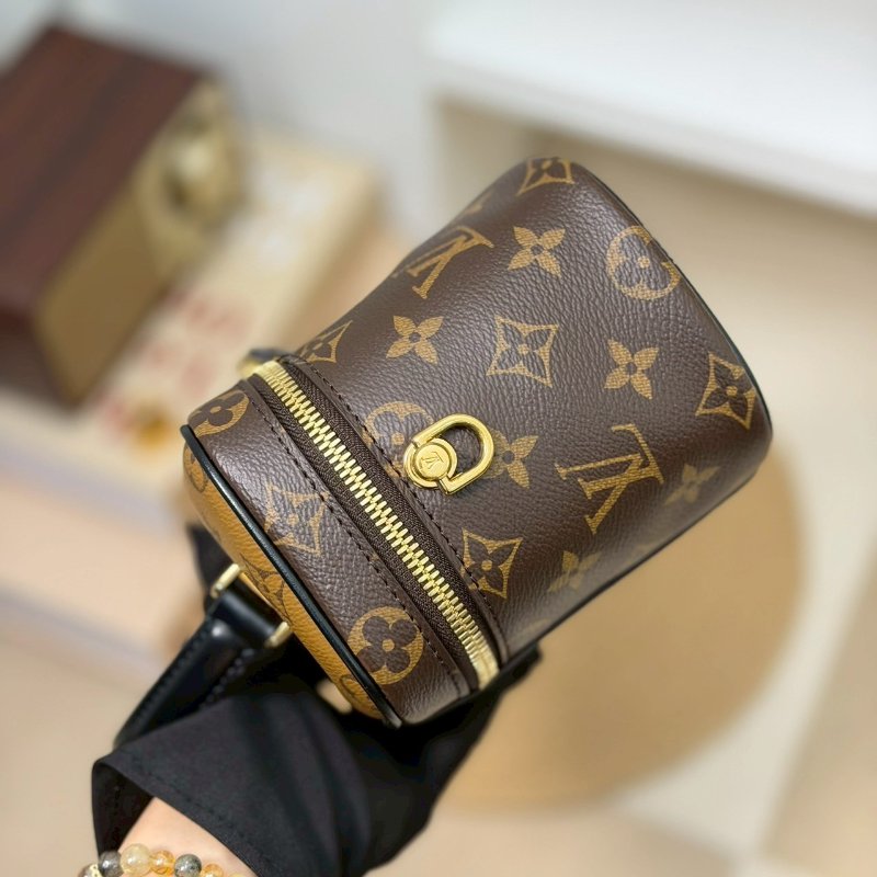 🏷LV 路易威登．Vanity PM 拚色化妝包 M45165-2