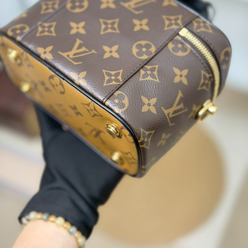 🏷LV 路易威登．Vanity PM 拚色化妝包 M45165-7
