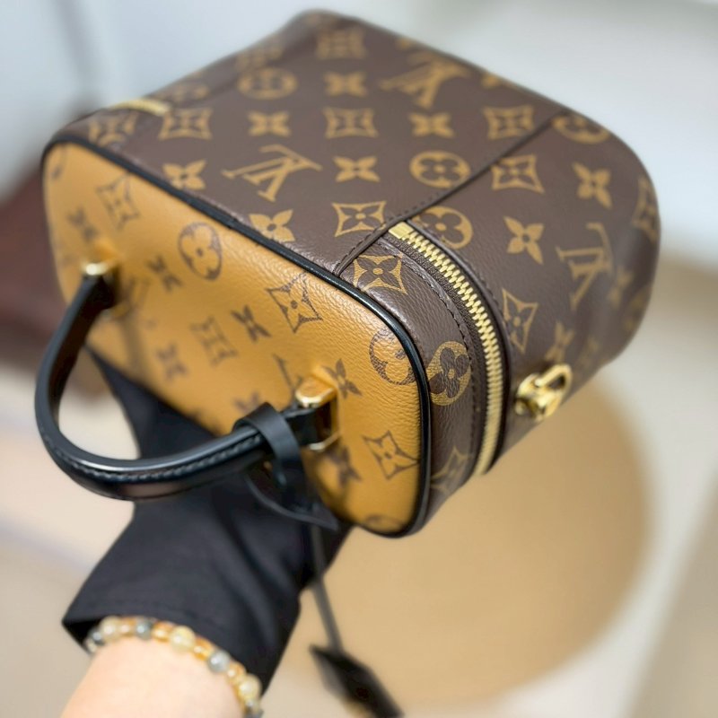 🏷LV 路易威登．Vanity PM 拚色化妝包 M45165-11
