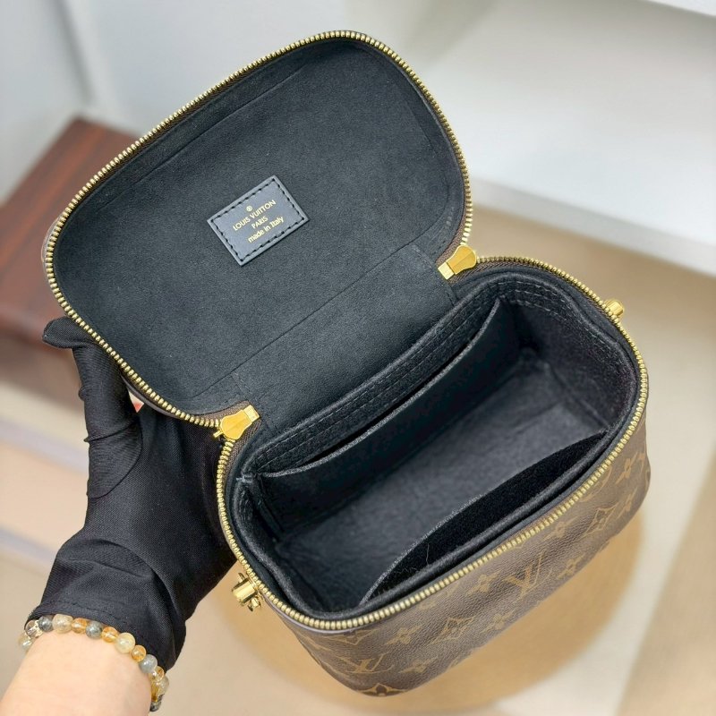 🏷LV 路易威登．Vanity PM 拚色化妝包 M45165-17
