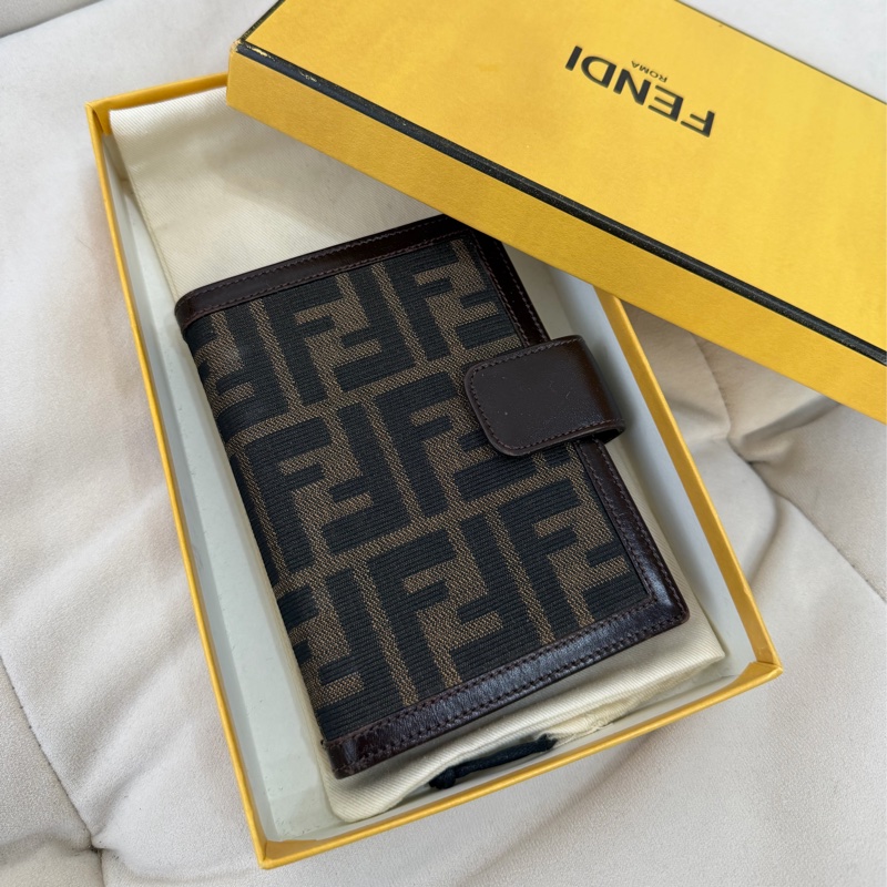 Fendi Zucca 手帳本 有盒子 中古 Vintage-0