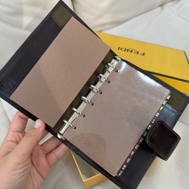 Fendi Zucca 手帳本 有盒子 中古 Vintage-2