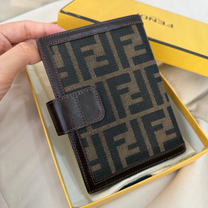 Fendi Zucca 手帳本 有盒子 中古 Vintage-6