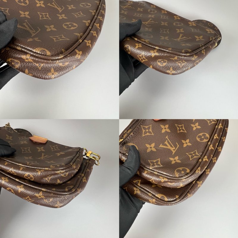 LV M44813 綠背帶老花五合一包-22