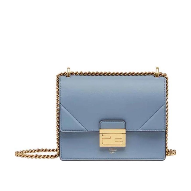 Fendi 女士 KAN U小號斜挎包均碼碼長:19cm,寬:9cm,高:13cm-0