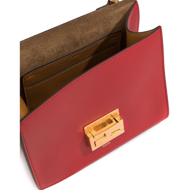 Fendi 女士 Kan U單肩包均碼碼長:19㎝,寬:8.5㎝,高:13㎝-3