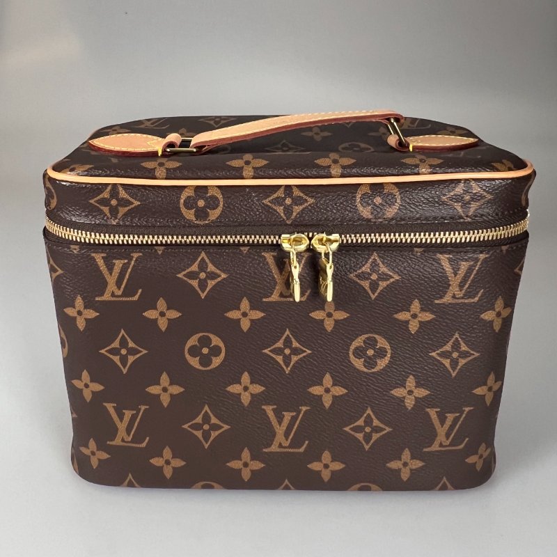 LV M42265/晶片款  老花Nice BB化妝箱-0
