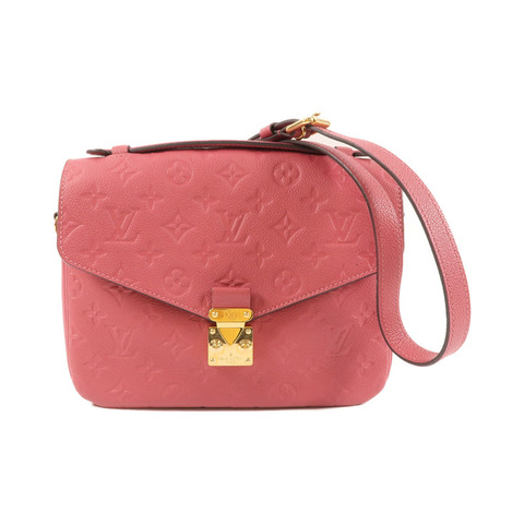 LOUIS VUITTON Monogram Empreinte Pochette Metis金扣手挽肩背兩用袋