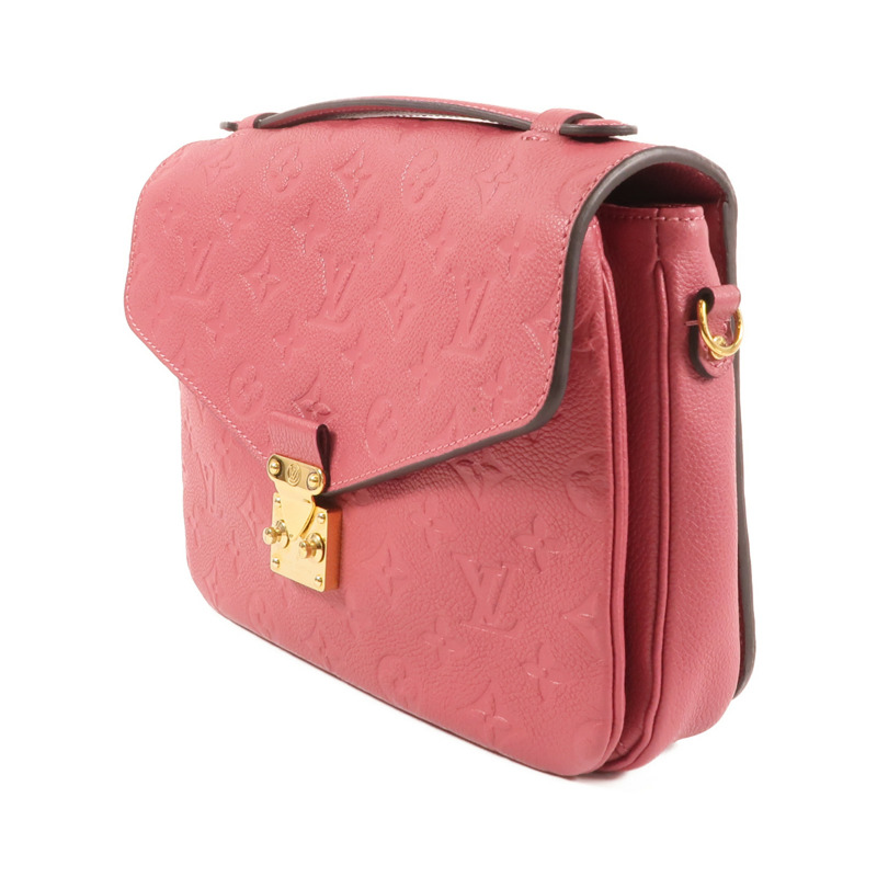 LOUIS VUITTON Monogram Empreinte Pochette Metis金扣手挽肩背兩用袋-2