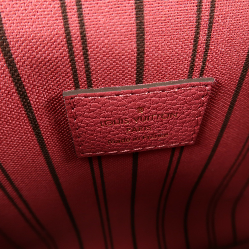 LOUIS VUITTON Monogram Empreinte Pochette Metis金扣手挽肩背兩用袋-12