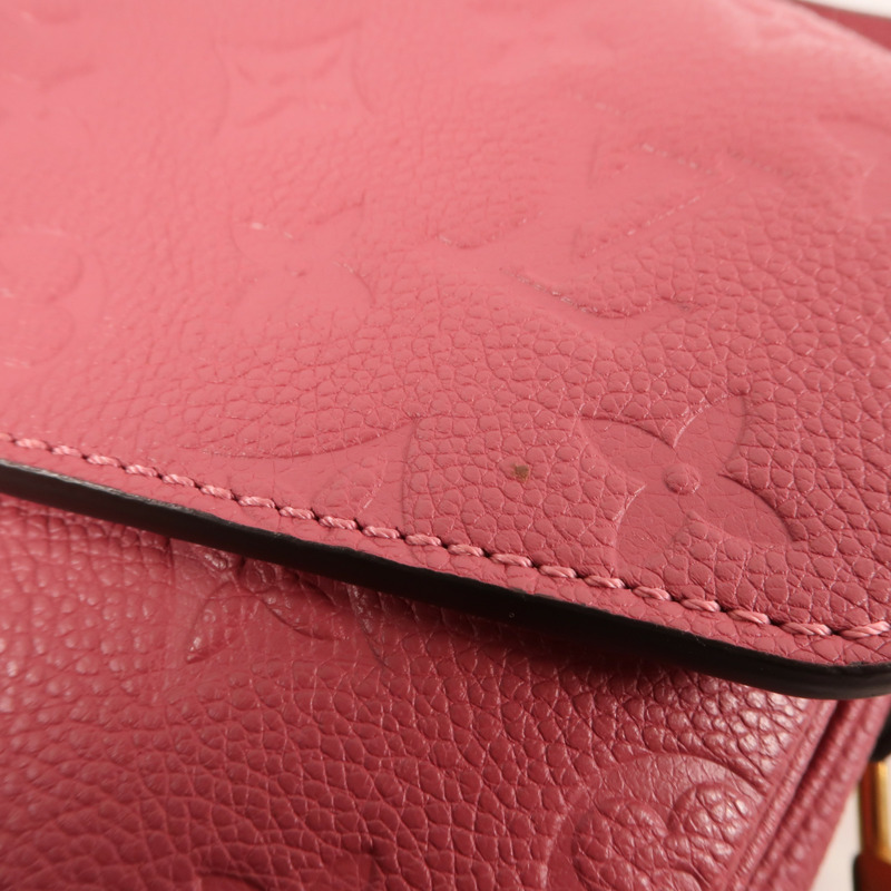 LOUIS VUITTON Monogram Empreinte Pochette Metis金扣手挽肩背兩用袋-16