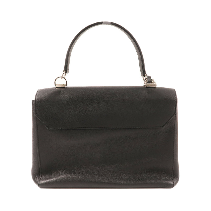 LOUIS VUITTON 牛皮皮革Lock Me II銀扣手挽肩背兩用袋-1
