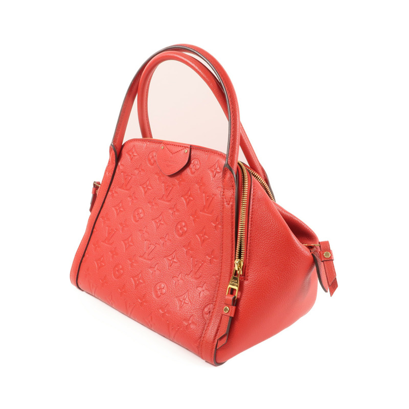 LOUIS VUITTON Monogram Empreinte Marais金扣手挽袋-2