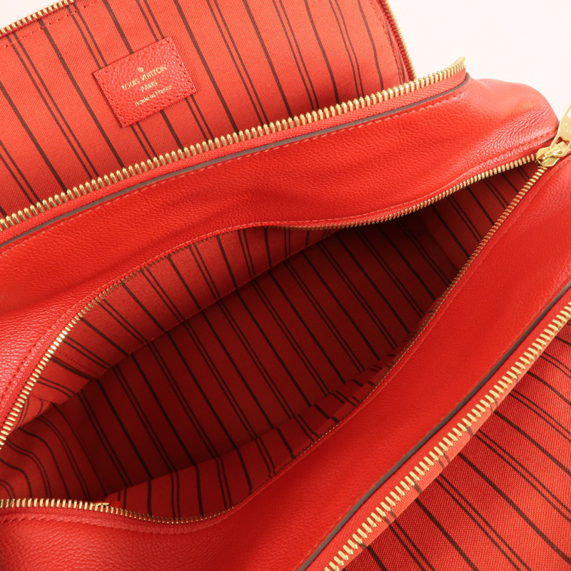 LOUIS VUITTON Monogram Empreinte Marais金扣手挽袋-11