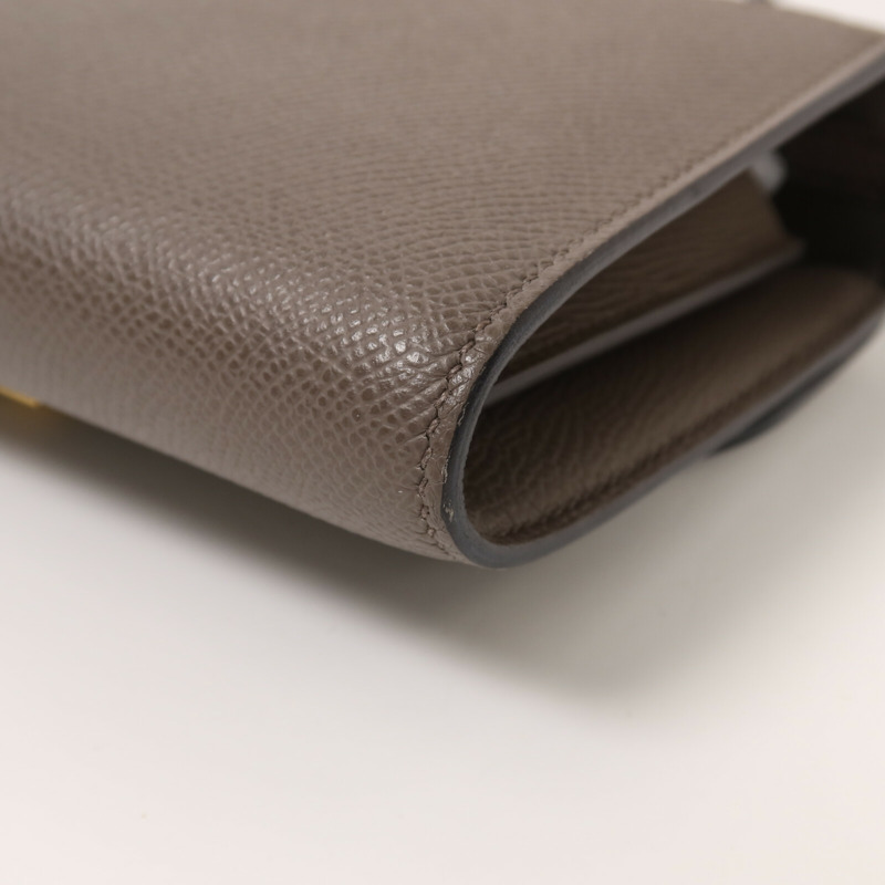 HERMES Clemence皮革Constance To Go金扣肩背袋-12