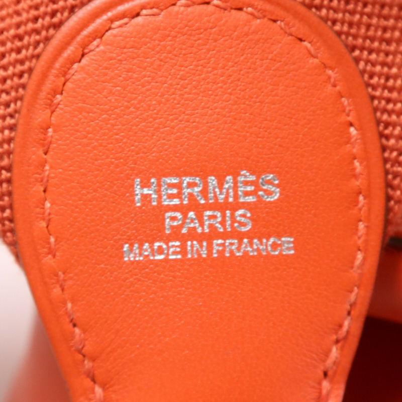 HERMES Swift皮革Tool Box 20銀扣手挽肩背兩用袋-14