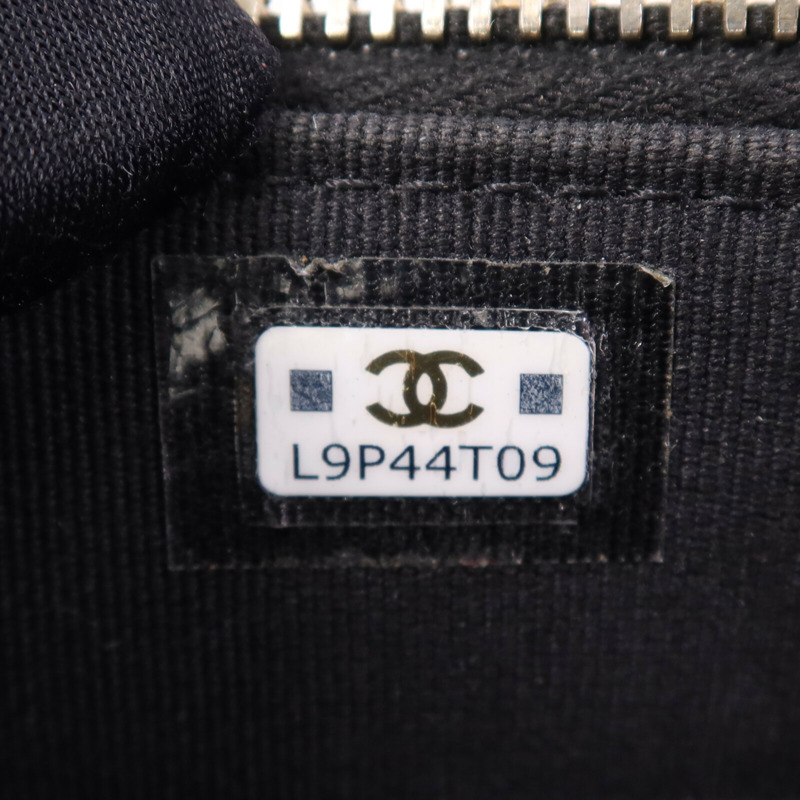 CHANEL 羊皮皮革Vanity Case金扣鏈帶肩背袋-7