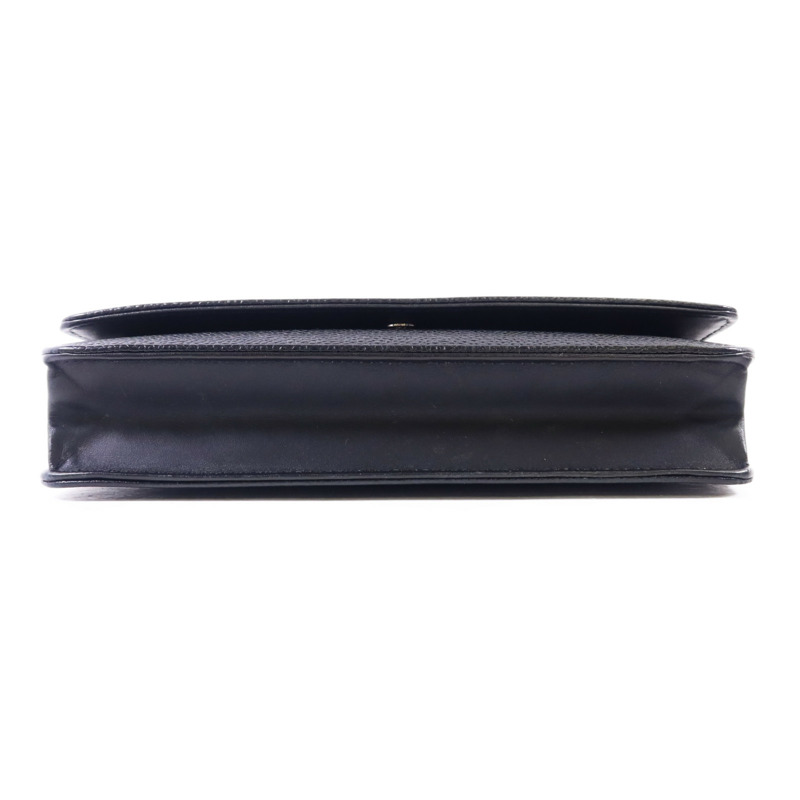 CHANEL 牛皮皮革WOC Wallet On Chain銀扣鏈帶肩背袋-3