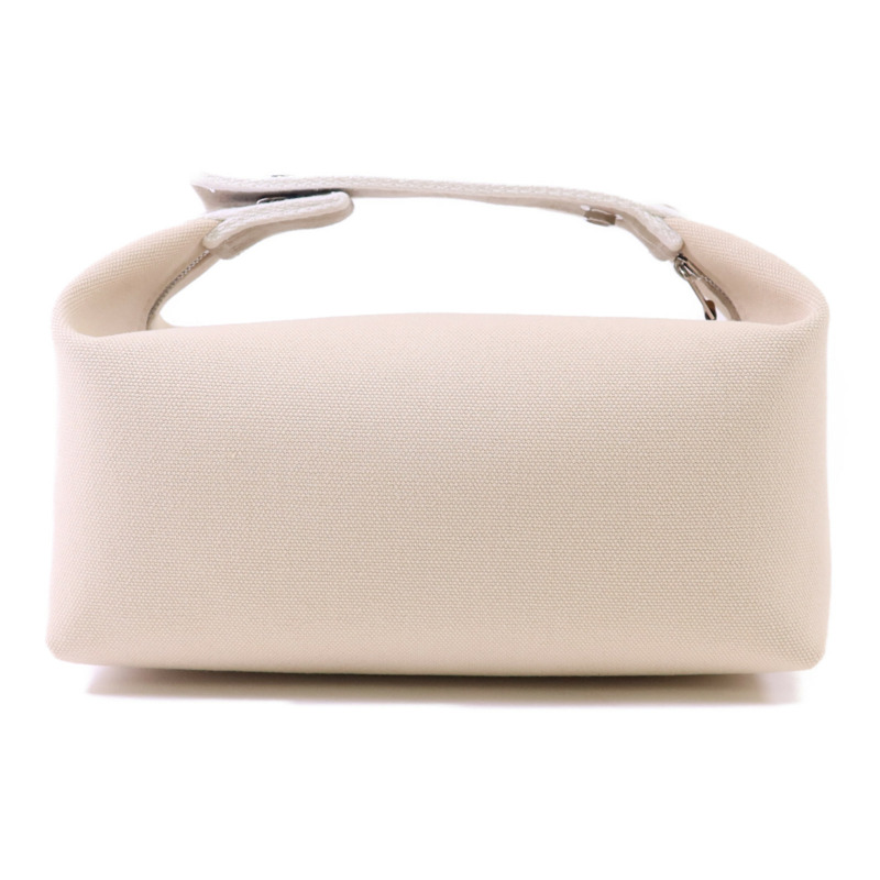 HERMES 帆布Bride a Brac銀扣手挽袋-1