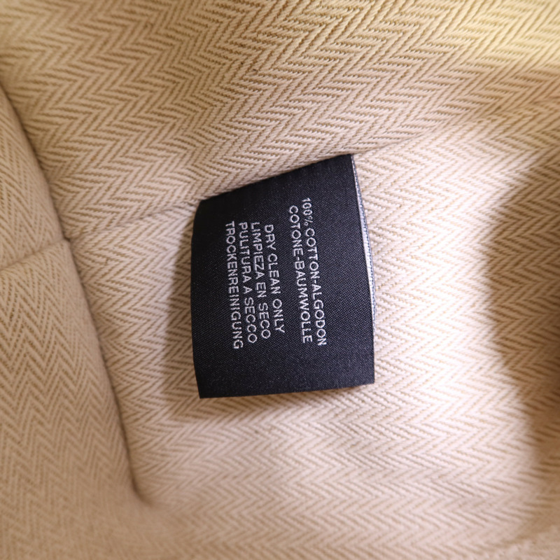 HERMES 帆布Bride a Brac銀扣手挽袋-5