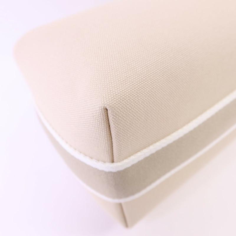 HERMES 帆布Bride a Brac銀扣手挽袋-9