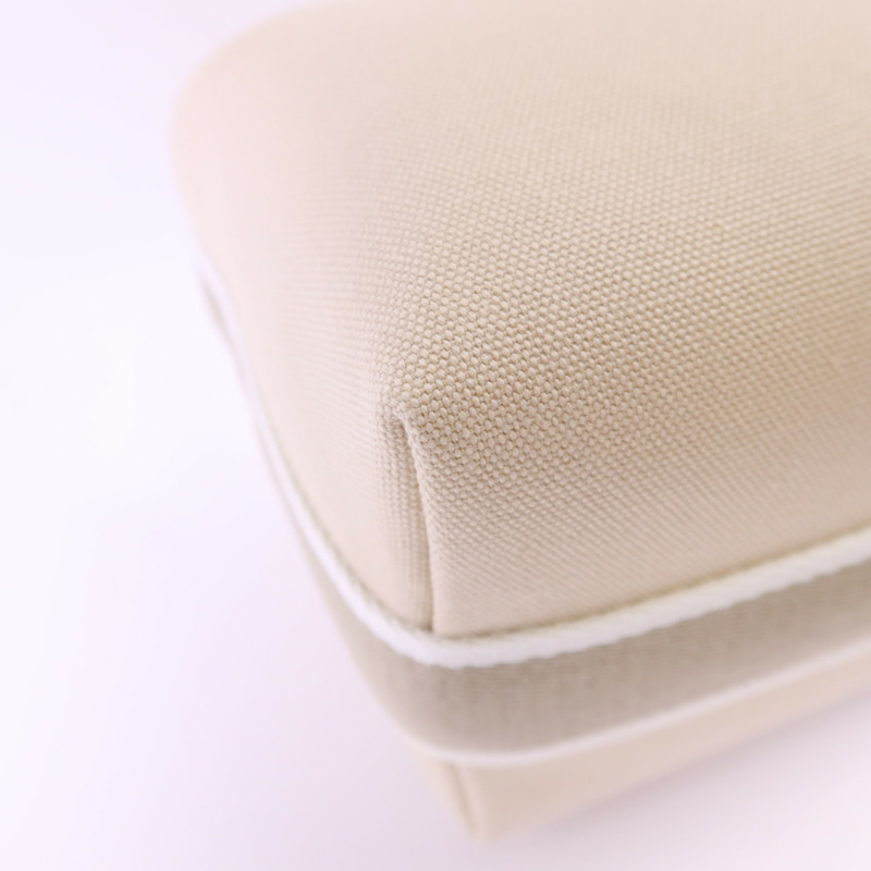 HERMES 帆布Bride a Brac銀扣手挽袋-11