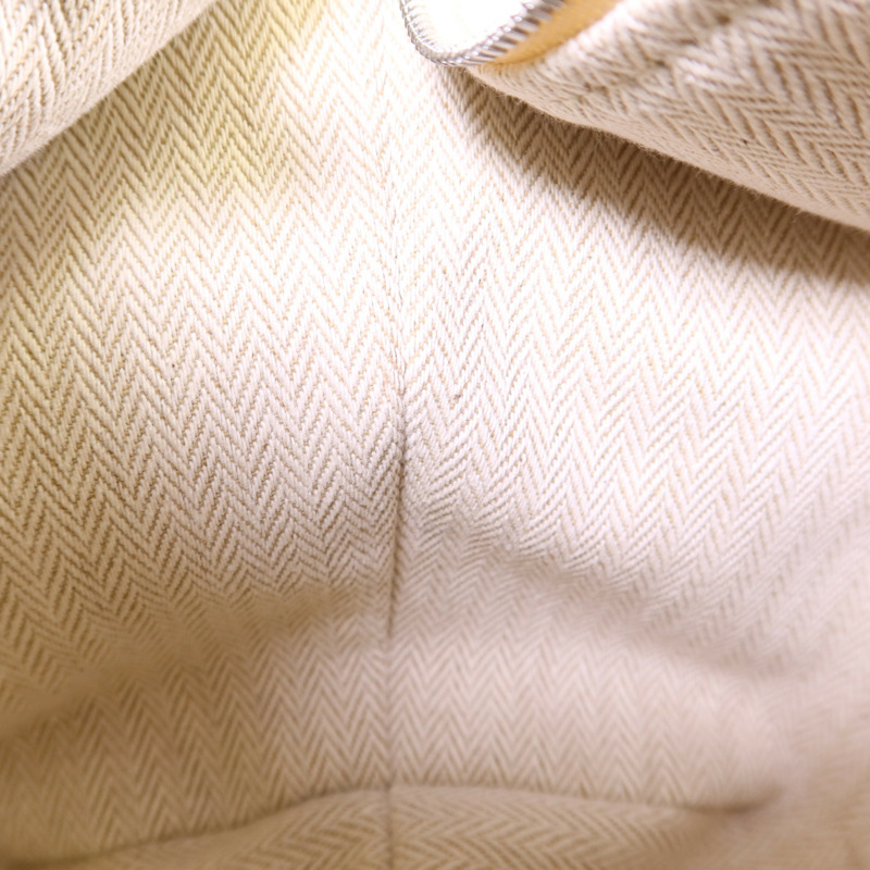 HERMES 帆布Bride a Brac銀扣手挽袋-12