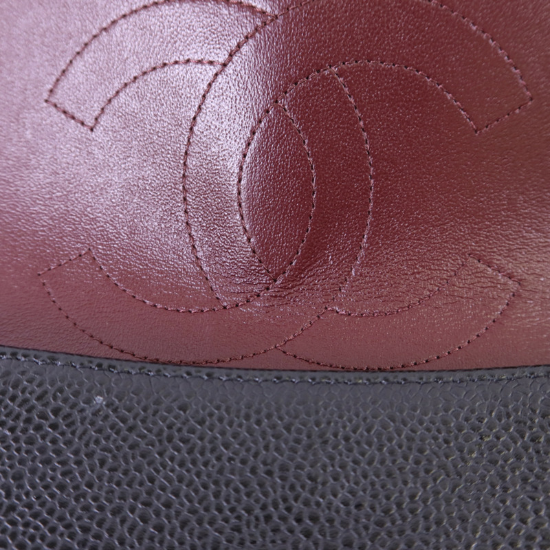 CHANEL 牛皮皮革Large Classic金扣鏈帶肩背袋-20