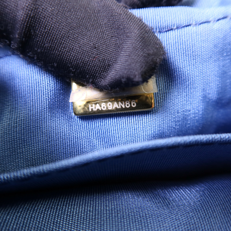 CHANEL 牛仔布料Denim Mood Chain Bucket Bag金扣鏈帶肩背袋-6