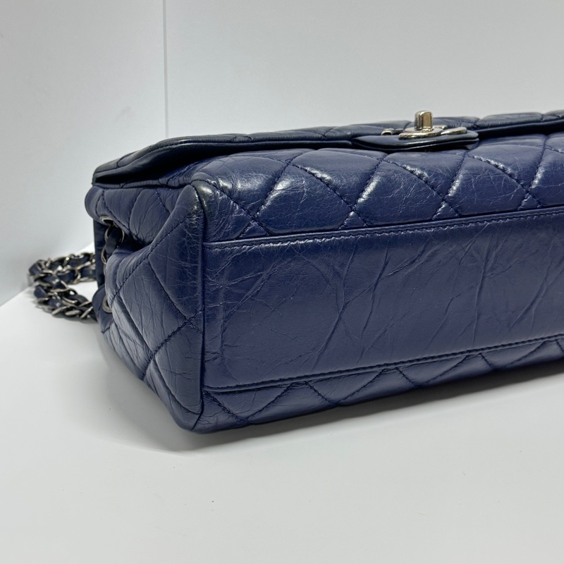 【極新🎁】 Chanel CF 香奈兒 抓皺牛皮 斜背包(專櫃263,300)-15