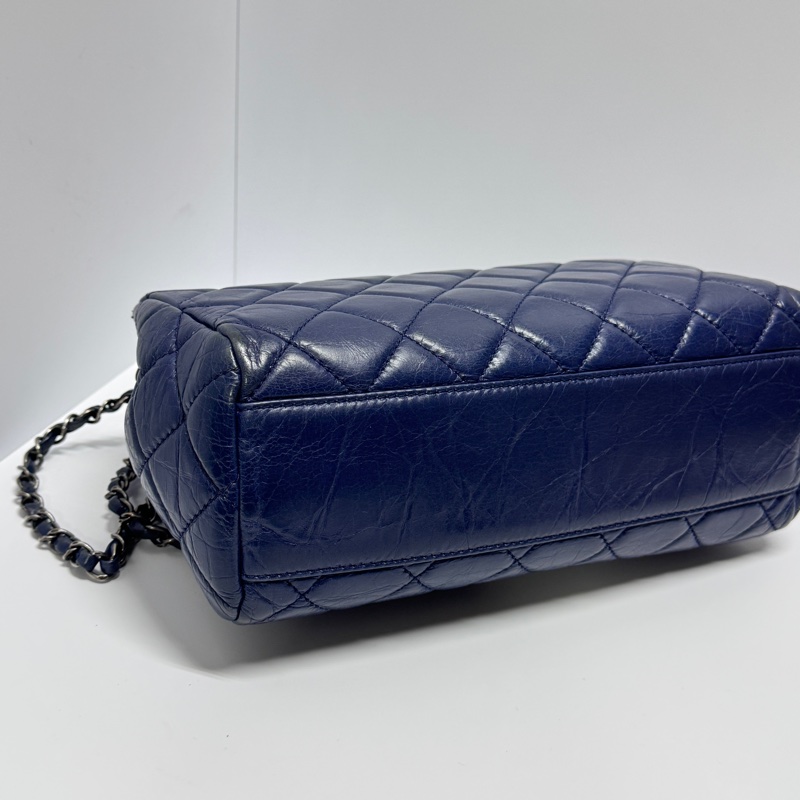 【極新🎁】 Chanel CF 香奈兒 抓皺牛皮 斜背包(專櫃263,300)-17