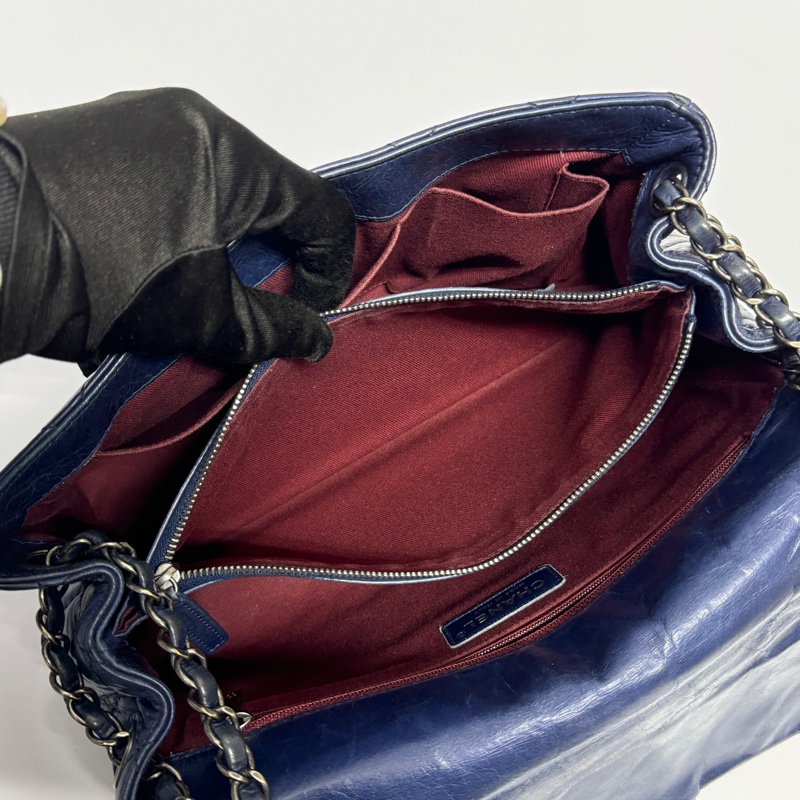 【極新🎁】 Chanel CF 香奈兒 抓皺牛皮 斜背包(專櫃263,300)-27