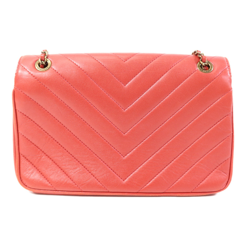 CHANEL 牛皮皮革Pyramid CC Camera Bag金扣鏈帶肩背袋-1