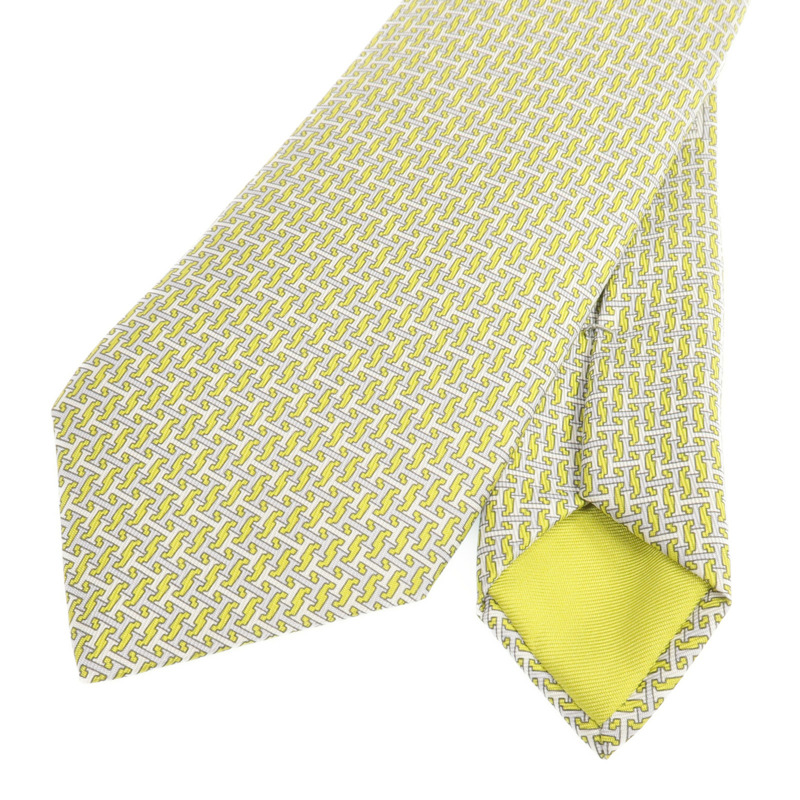 HERMES 絲質Necktie領帶-3