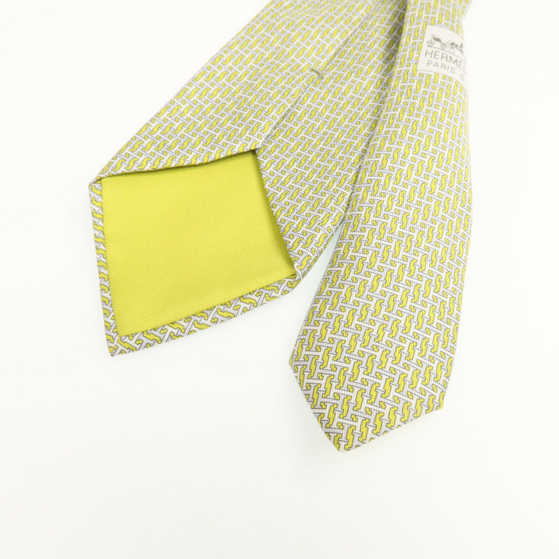HERMES 絲質Necktie領帶-4