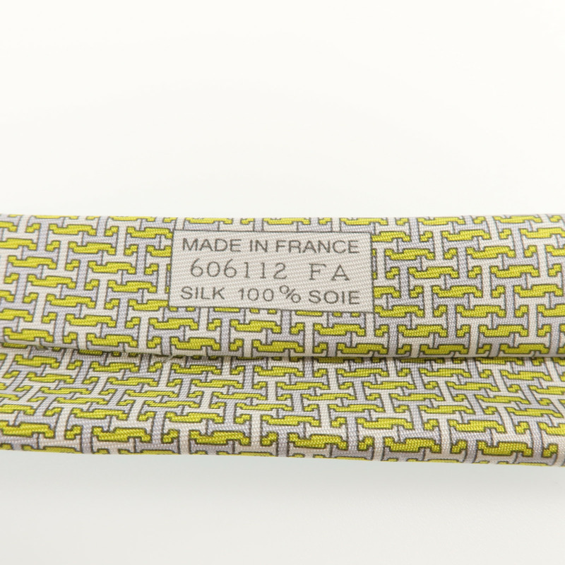 HERMES 絲質Necktie領帶-7