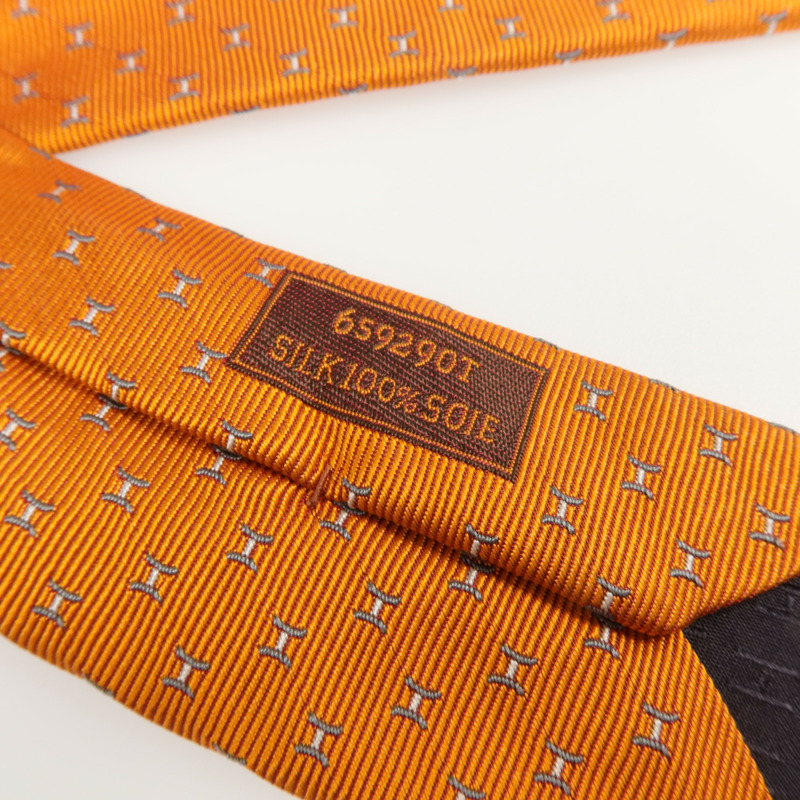 HERMES 絲質Necktie領帶-7