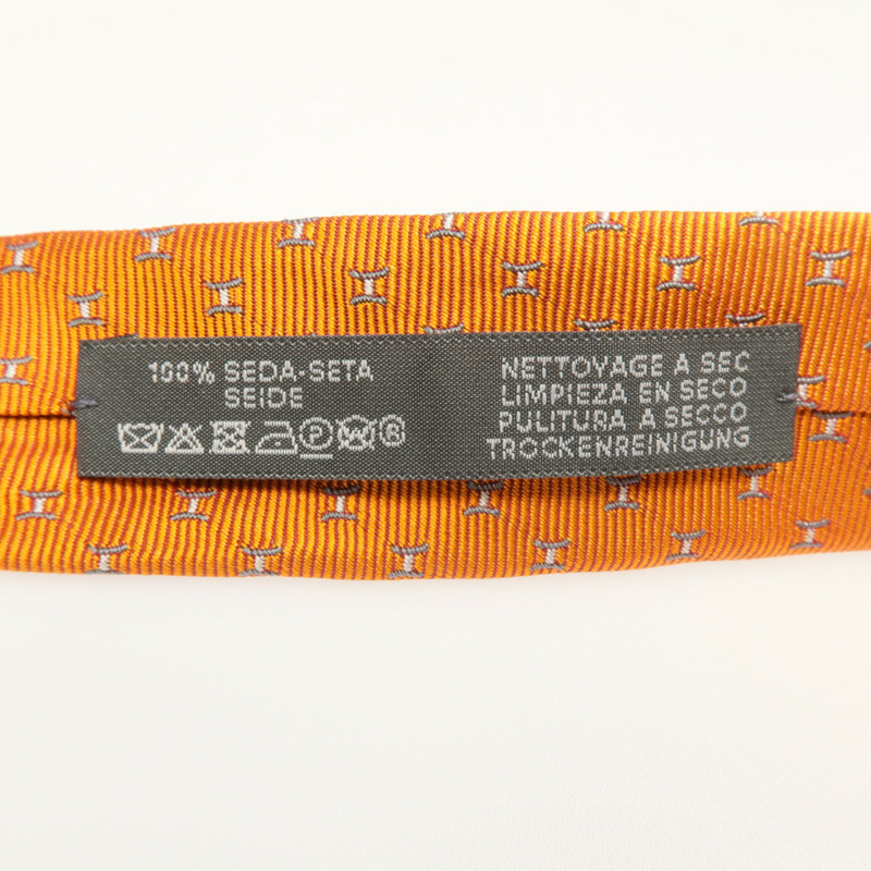 HERMES 絲質Necktie領帶-9