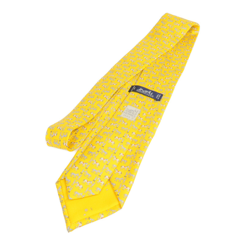 HERMES 絲質Necktie領帶-2