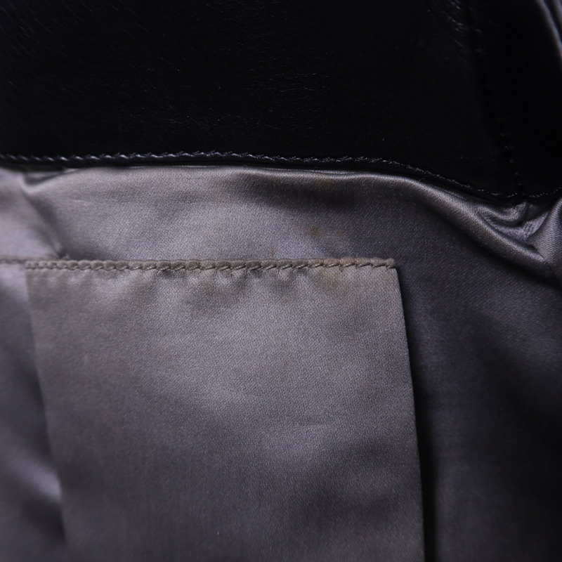 CHANEL 牛皮皮革Modern Chain Rhodoid East West Tote銀扣手挽袋-16