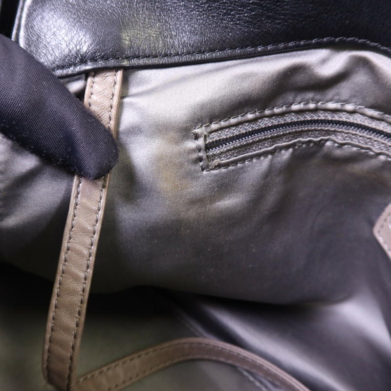 CHANEL 牛皮皮革Modern Chain Rhodoid East West Tote銀扣手挽袋-19