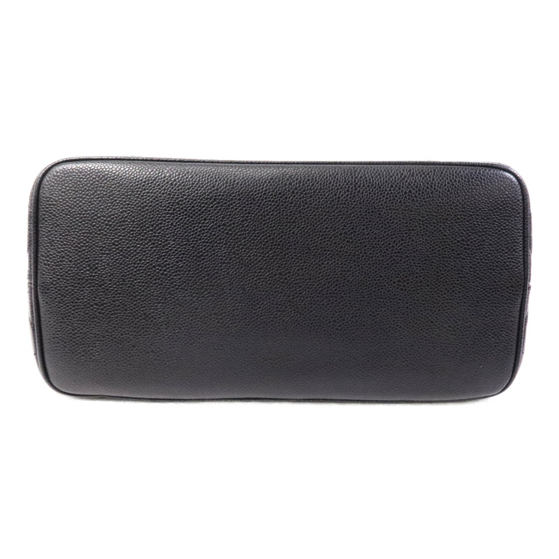 CHANEL 牛皮皮革Shoulder Bag銀扣肩背袋-3