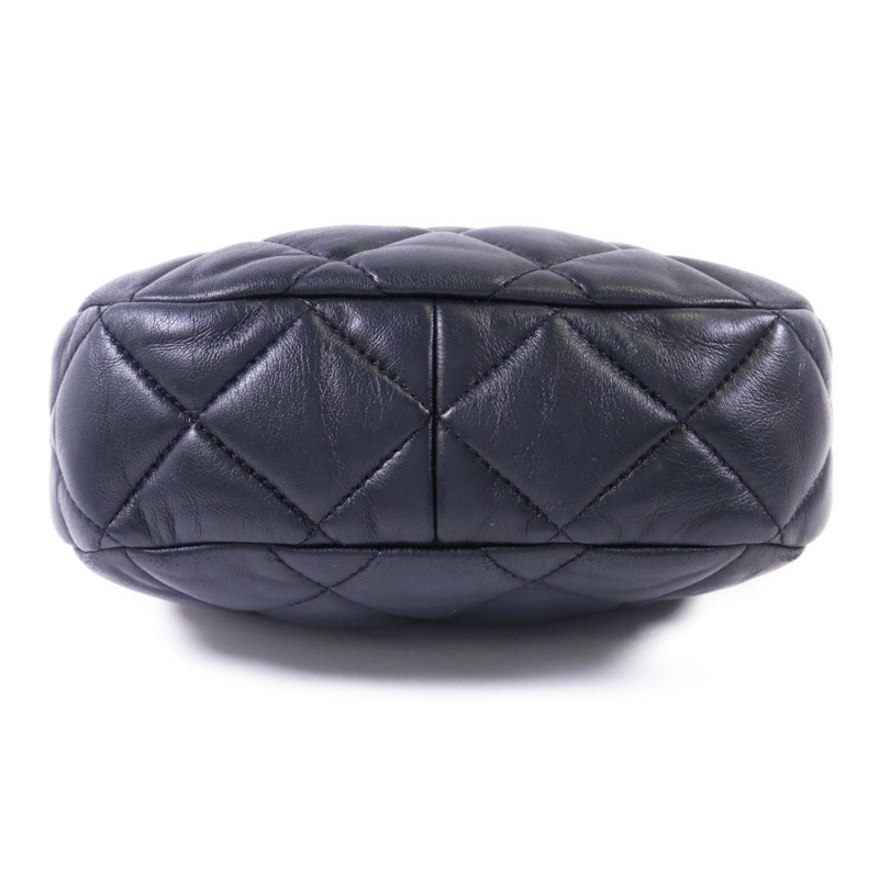 CHANEL 羊皮皮革Chain Shoulder Bag金扣手挽肩背兩用袋-3