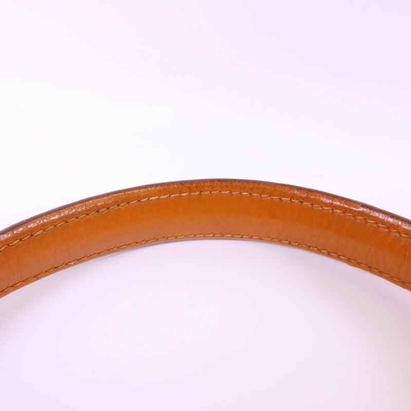 HERMES Clemence皮革Kelly 32銀扣手挽肩背兩用袋-16