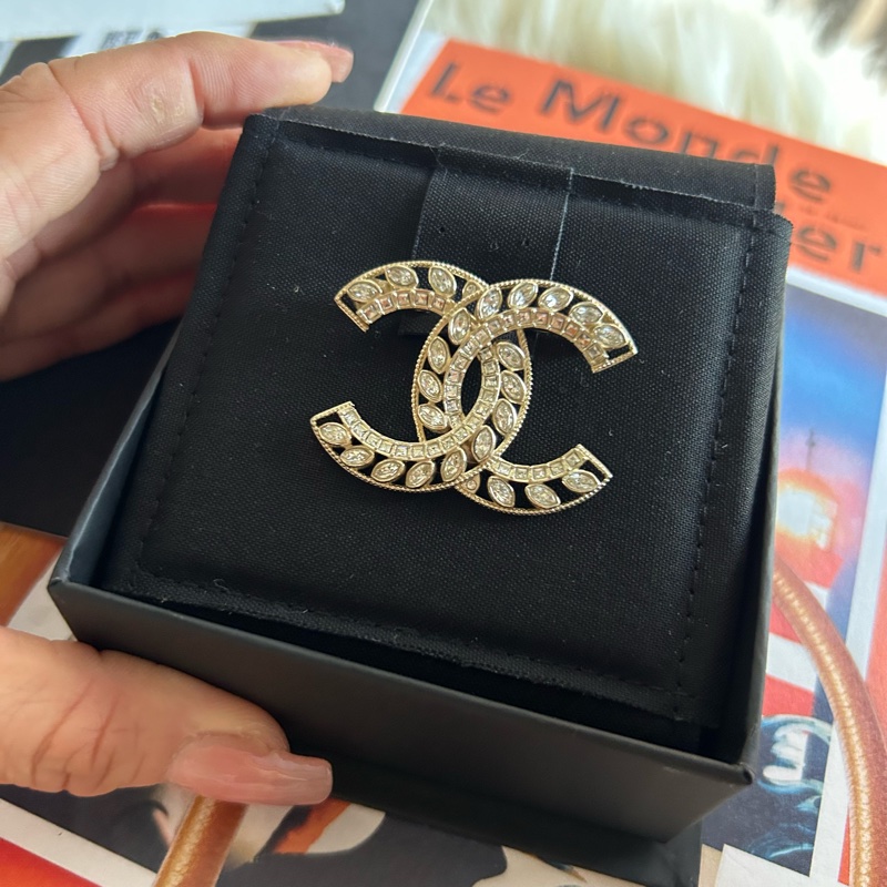 香奈兒麥穗胸針-0