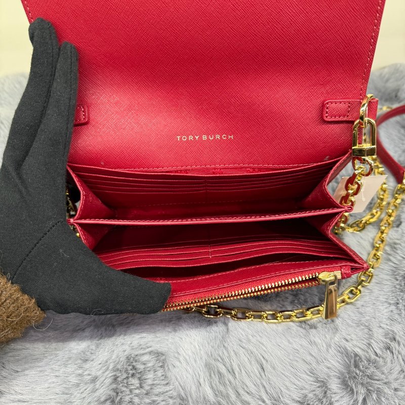 Tory Burch WOC 側背包(紅)-6