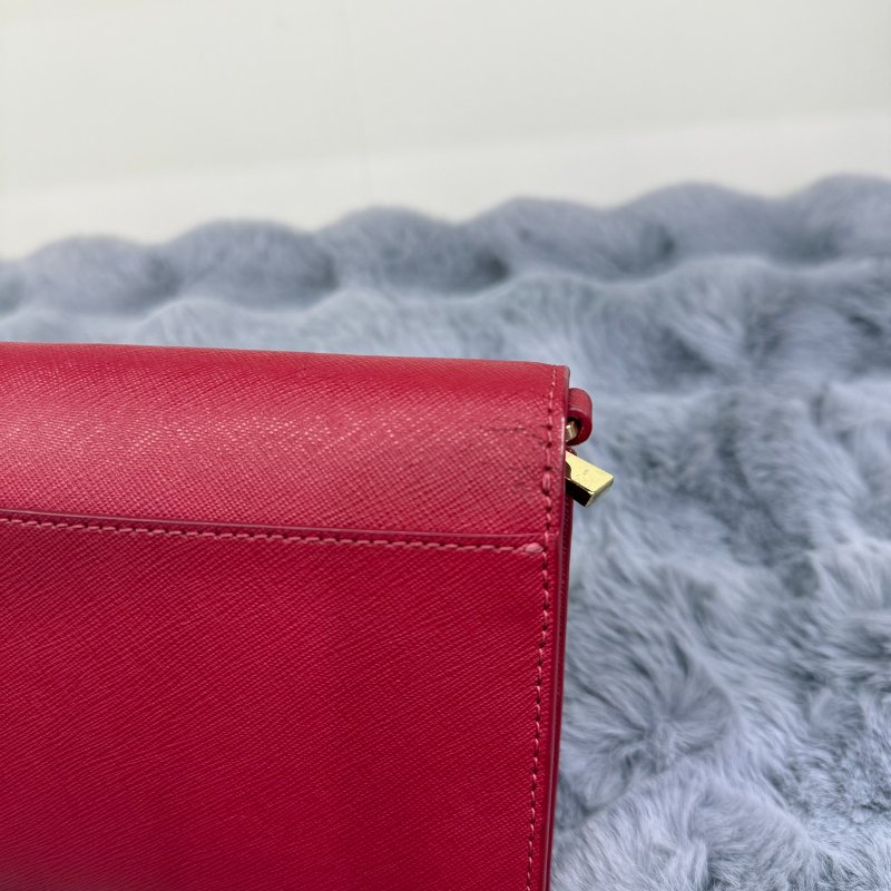 Tory Burch WOC 側背包(紅)-14