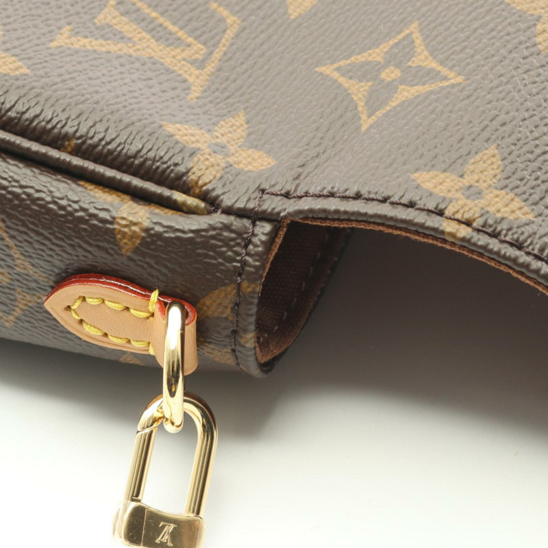 路易威登 Ivy League 鏈條皮夾手提包,塗佈帆布 Monogram 圖案,女士款,棕色,M81911-4